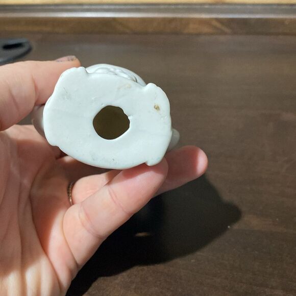 Vtg Japanese Benihana White Smiling Buddha Statue Figure - Picture 7 of 7